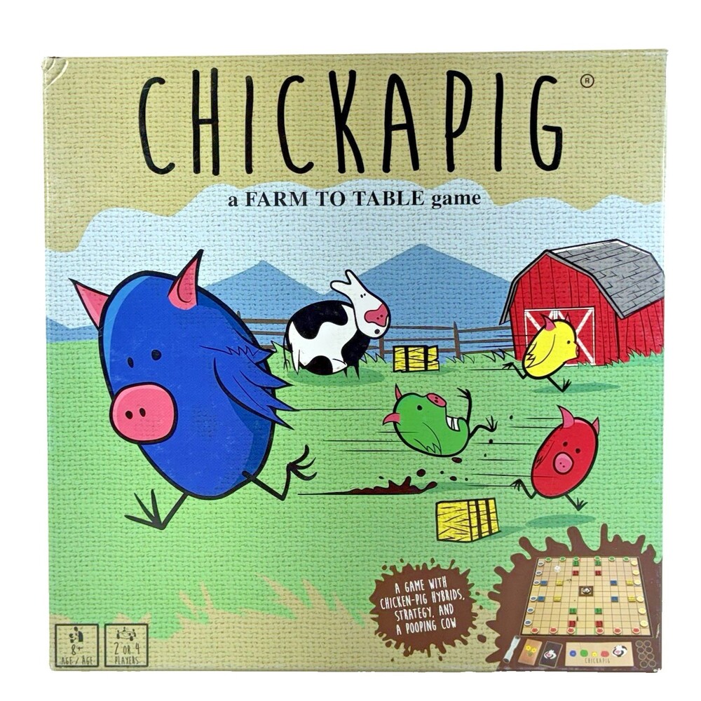 Chickapig a Farm to Table Game Buffalo Games Board Game Complete